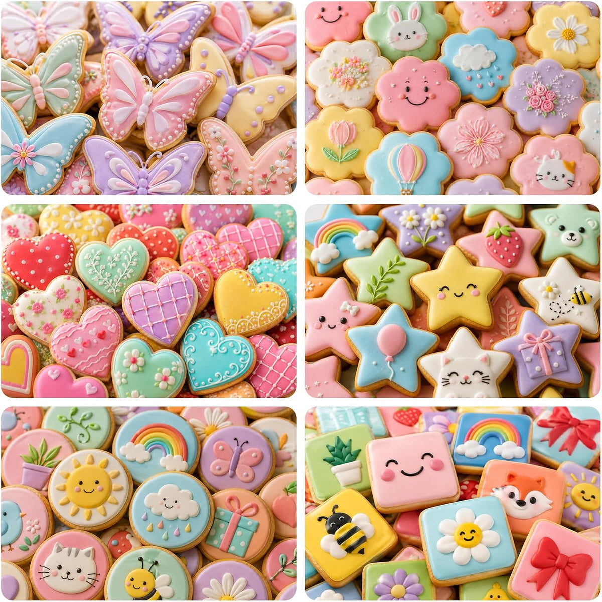 Pastry Cutter, Biscuit Cutter, Dough Scraper, Pastry Blender, Baking Mats