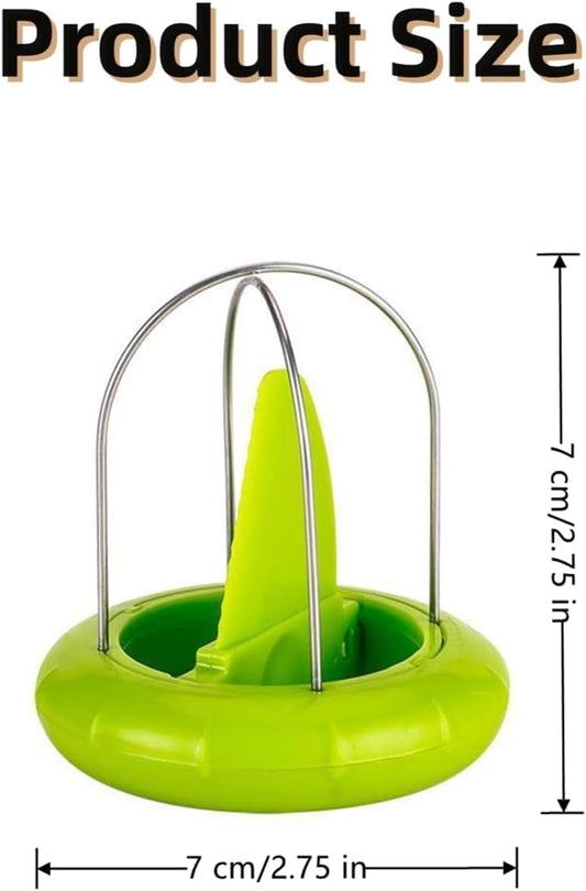 2 PCS Kiwi Peeler Professional Stainless Steel Kiwi Cutter (Green、Yellow) | Kiwi Tool 2-In-1, Kiwi Fruit Peeler Kiwi Slicer Tool for Kiwi, Dragon Fruit, Etc.