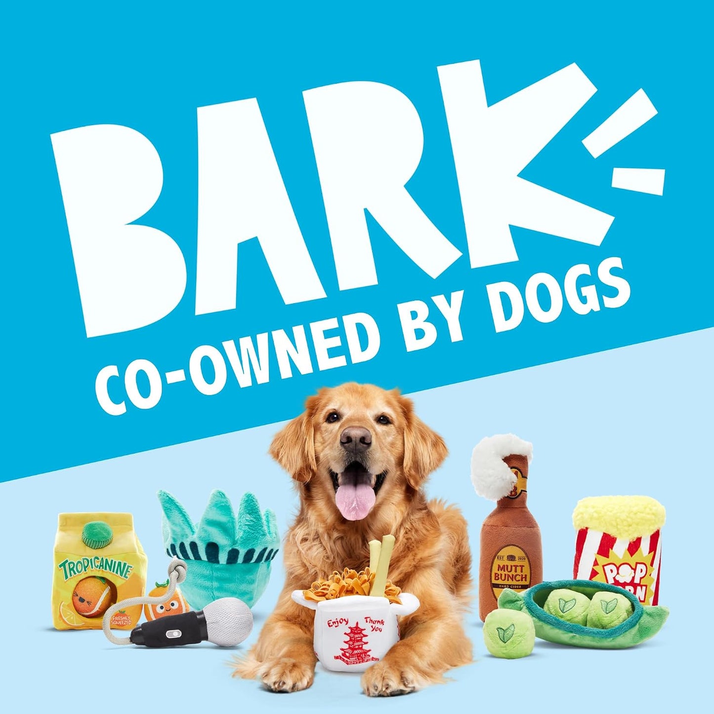 Barkbox Baller Melons Squeaky Tennis Balls for Dogs | Trio of Watermelon-Themed Fetch Balls with Squeakers | for Extra Small to Medium Dogs
