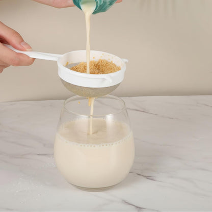 3Pcs Plastic Mesh Strainer Set, Fine Sieve with Handle