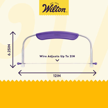 Adjustable Cake Leveler, Even Layers, 12 x 6.25 Inch