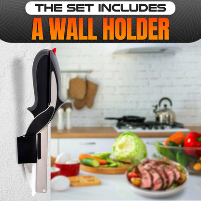 9.6" Cutting Board Scissors for Food with Stainless Steel Blade