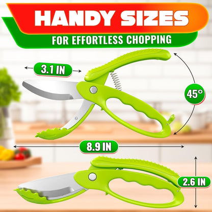 9.6" Cutting Board Scissors for Food with Stainless Steel Blade