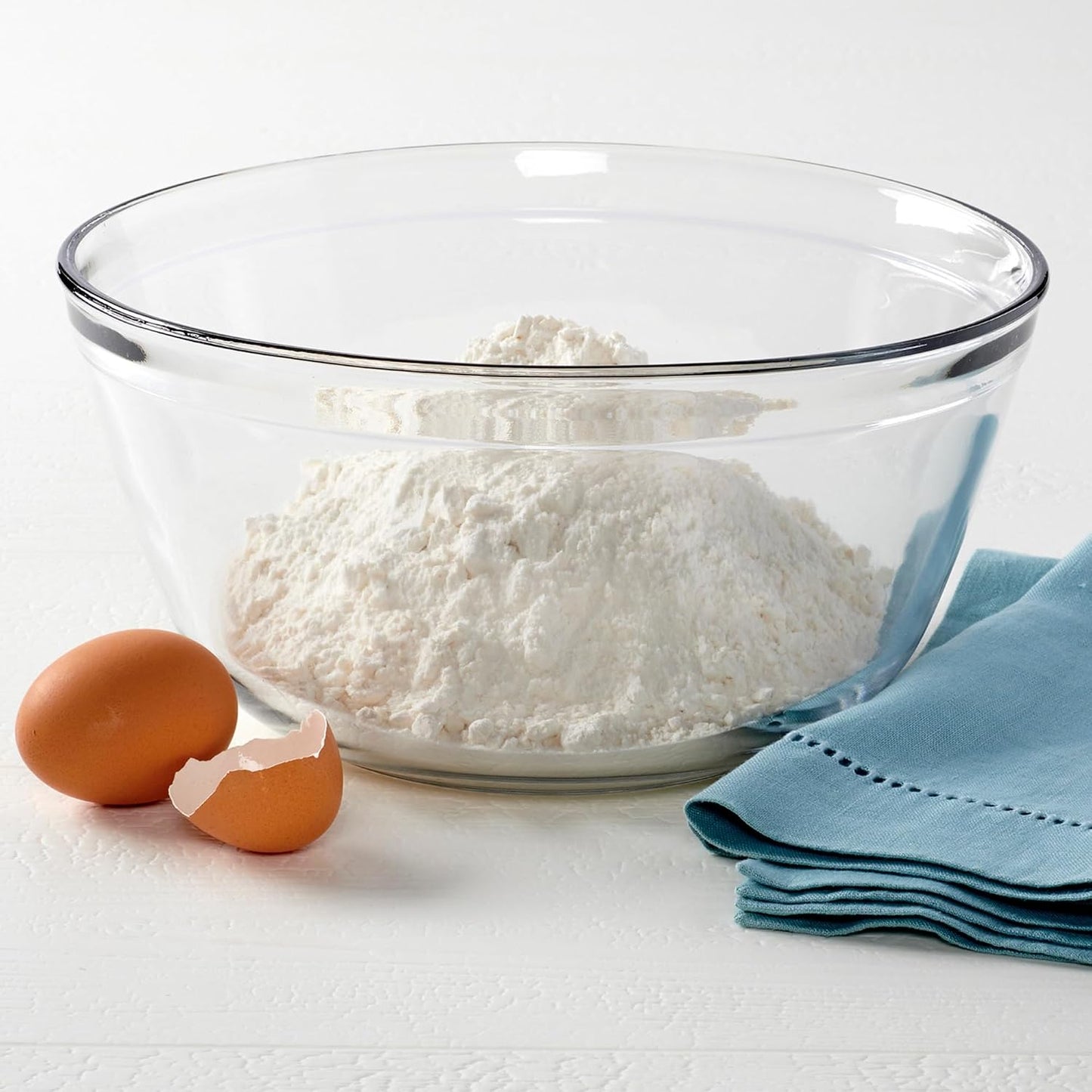 Glass Mixing Bowl, 4-Quart