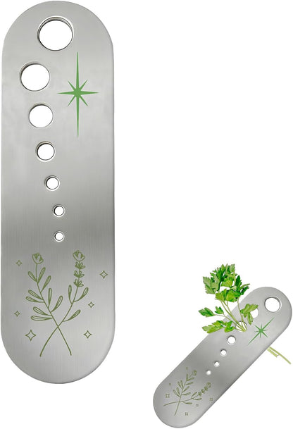 Wooden Vegetable Leaf Separator, Pottery Herb Stripper Tool Supplies, Fun Kitchen Gadgets, Exquisite Herb Stripper Bowl Gifts for the Kitchen Suitable for Home Use & Chefs