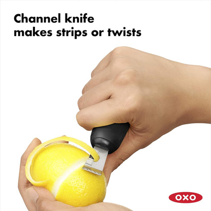 Good Grips Citrus Zester With Channel Knife