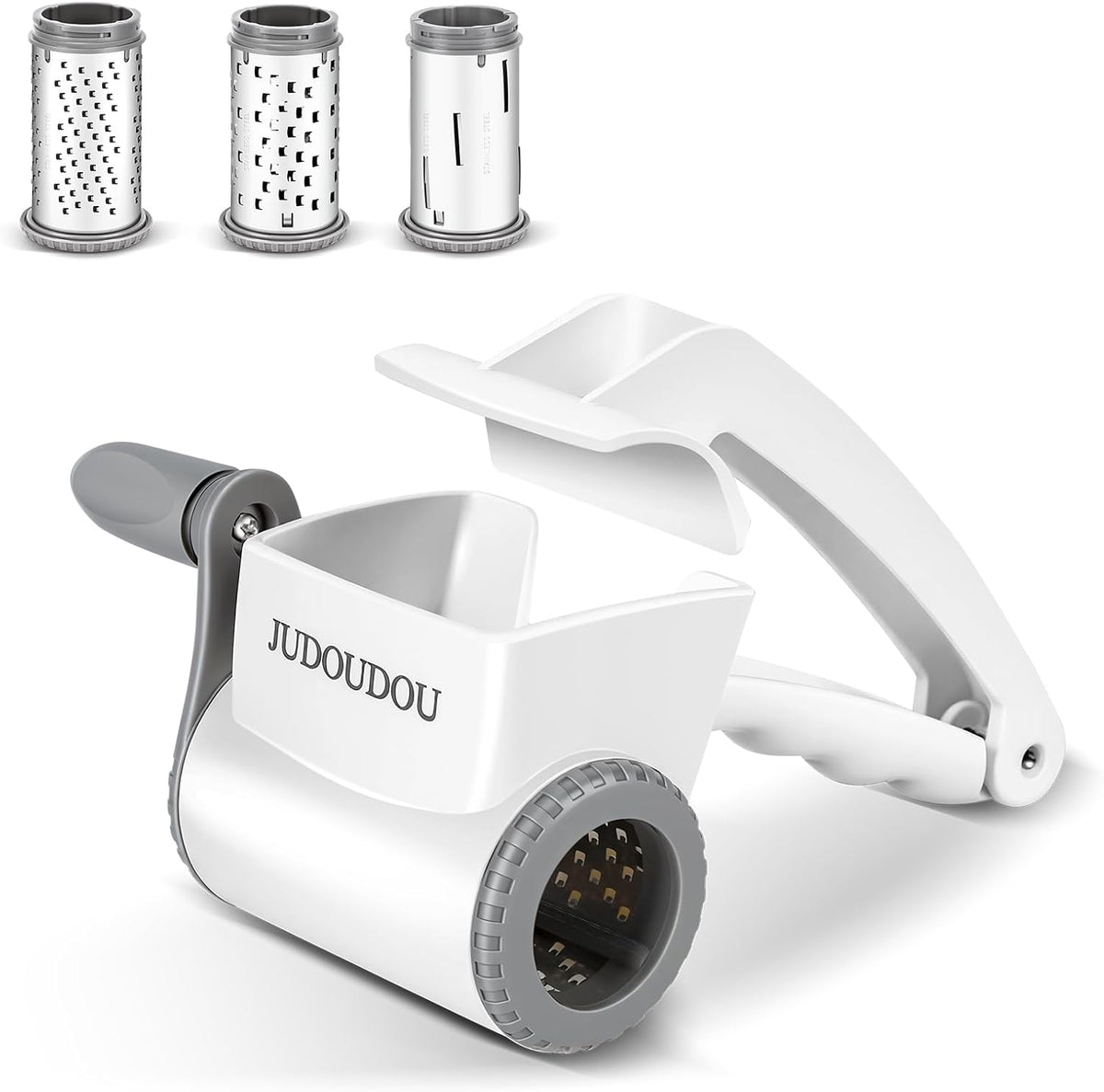 Cheese Grater Hand Crank,Classic Rotary Parmesan Cheese Shredder Handheld