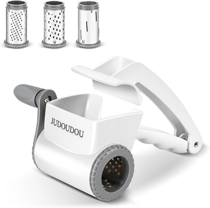 Cheese Grater Hand Crank,Classic Rotary Parmesan Cheese Shredder Handheld