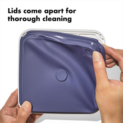 Good Grips POP Container - Airtight Food Storage - Big Square Short 2.8 Qt Ideal for 5 lbs of sugar, cookies or crackers