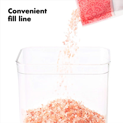 Good Grips POP Container - Airtight Food Storage - Big Square Short 2.8 Qt Ideal for 5 lbs of sugar, cookies or crackers