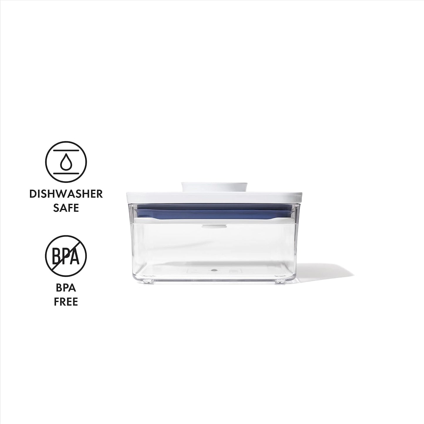 Good Grips POP Container - Airtight Food Storage - Big Square Short 2.8 Qt Ideal for 5 lbs of sugar, cookies or crackers