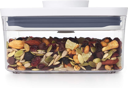 Good Grips POP Container - Airtight Food Storage - Big Square Short 2.8 Qt Ideal for 5 lbs of sugar, cookies or crackers