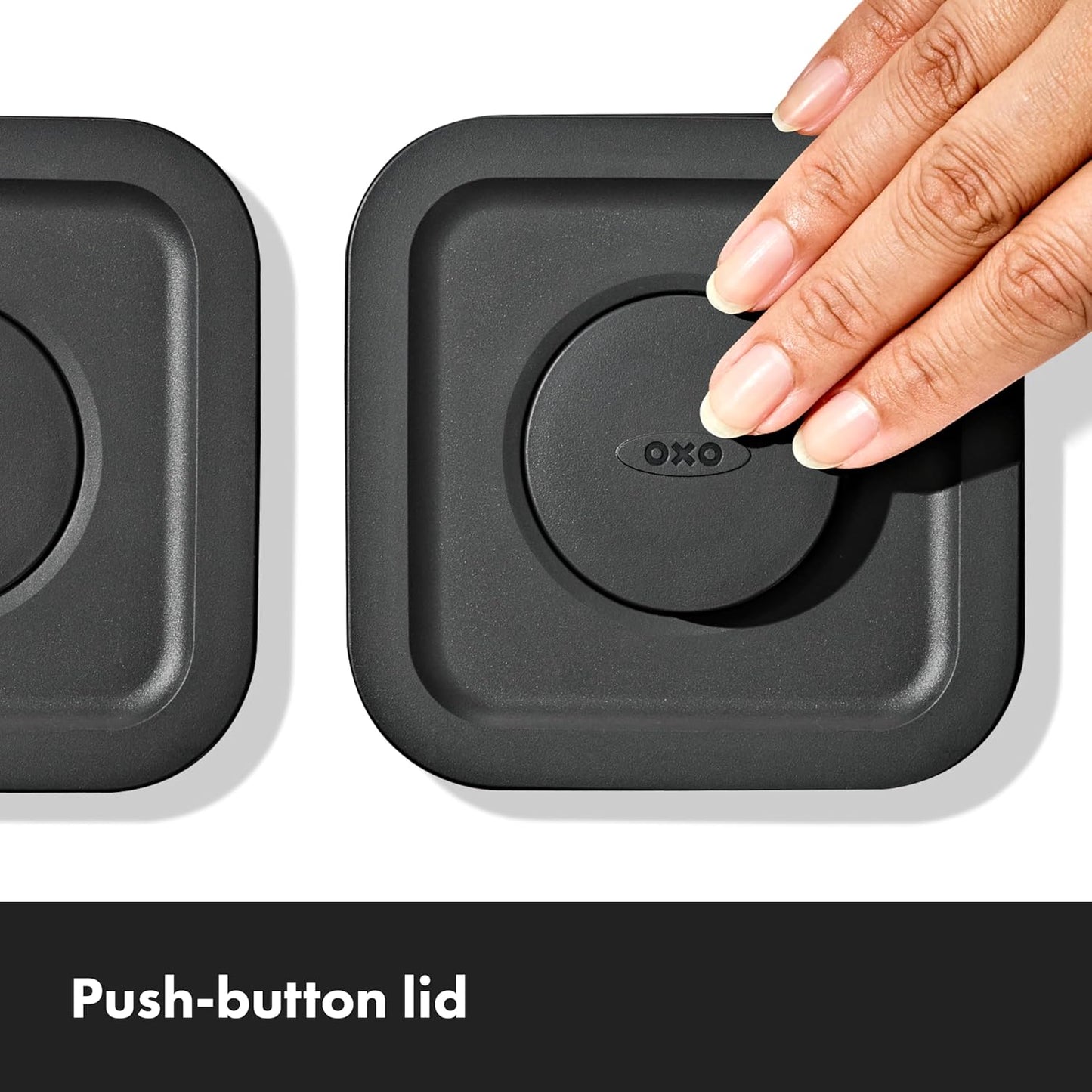 Good Grips POP Container - Airtight Food Storage - Big Square Short 2.8 Qt Ideal for 5 lbs of sugar, cookies or crackers