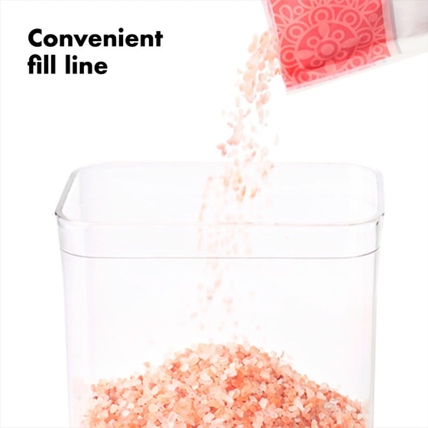 Good Grips POP Container - Airtight Food Storage - Big Square Short 2.8 Qt Ideal for 5 lbs of sugar, cookies or crackers