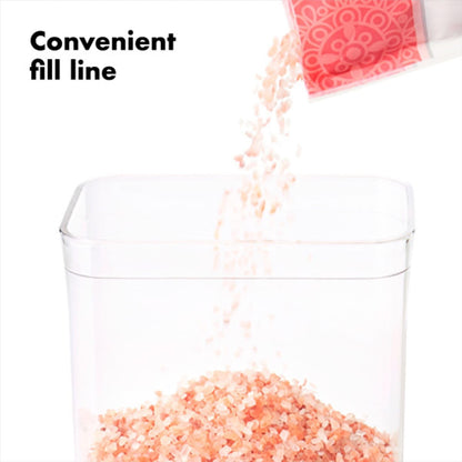 Good Grips POP Container - Airtight Food Storage - Big Square Short 2.8 Qt Ideal for 5 lbs of sugar, cookies or crackers