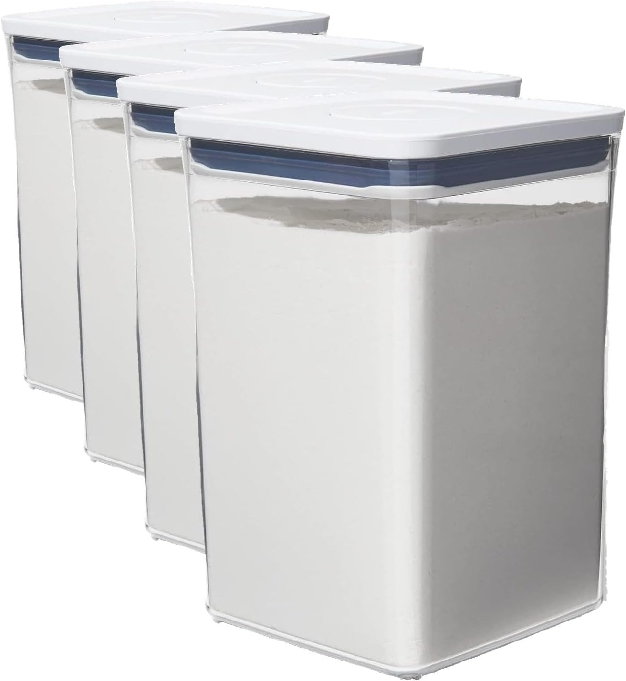Good Grips POP Container - Airtight Food Storage - Big Square Short 2.8 Qt Ideal for 5 lbs of sugar, cookies or crackers