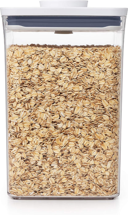 Good Grips POP Container - Airtight Food Storage - Big Square Short 2.8 Qt Ideal for 5 lbs of sugar, cookies or crackers