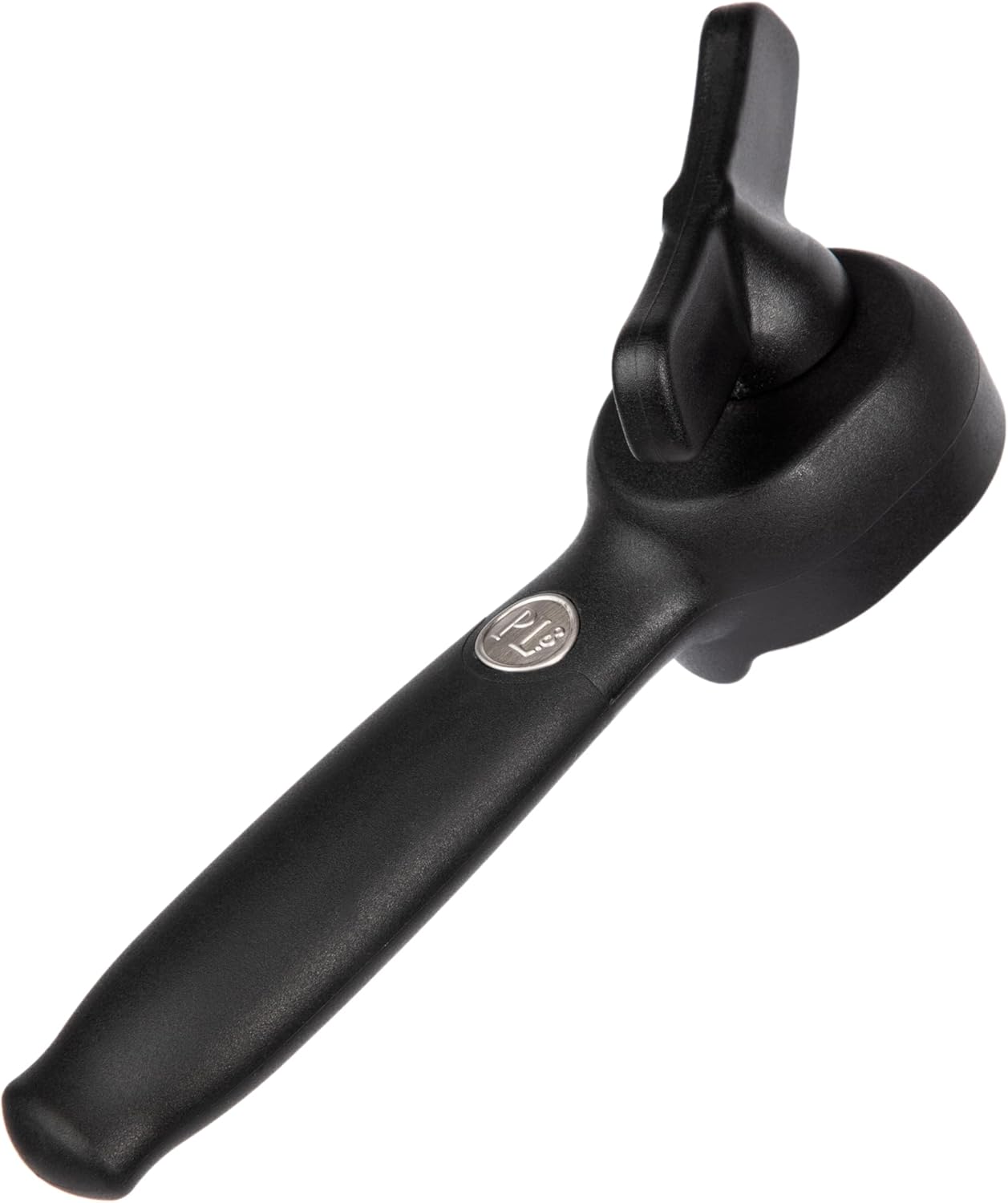Safety Can Opener - Smooth Edge Manual Can Opener with Ergonomic Handle for Easy Use, Lid Resealable Design, Eliminates Sharp Edges