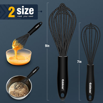 Mini whisks, Small Whisk 304 Stainless steel for Whisking 5",7 inch