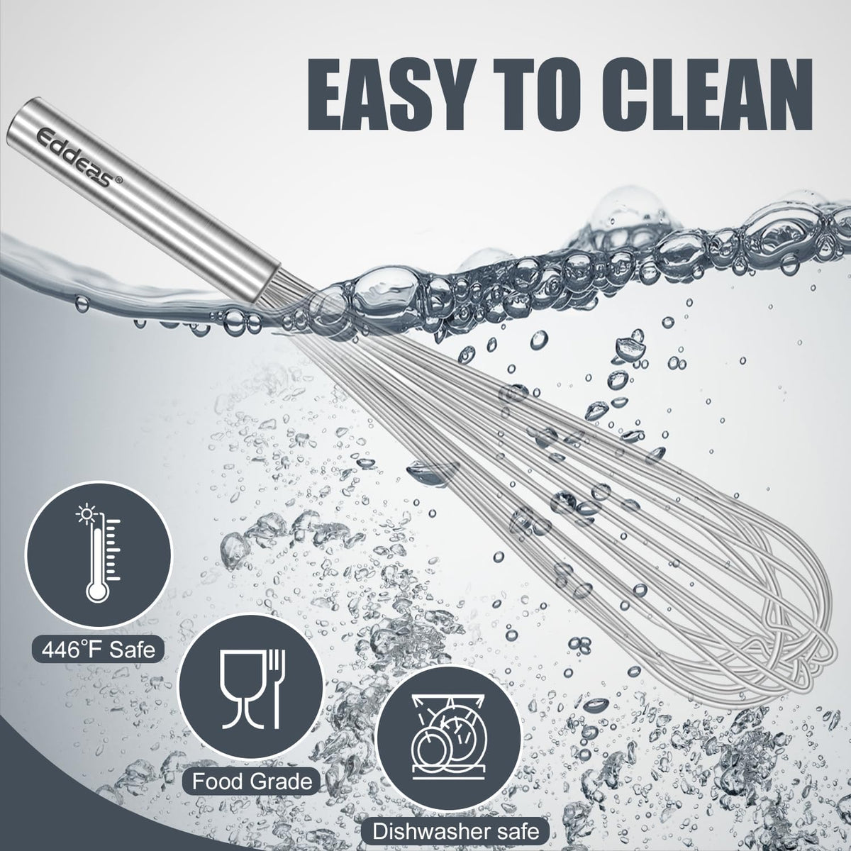 Mini whisks, Small Whisk 304 Stainless steel for Whisking 5",7 inch