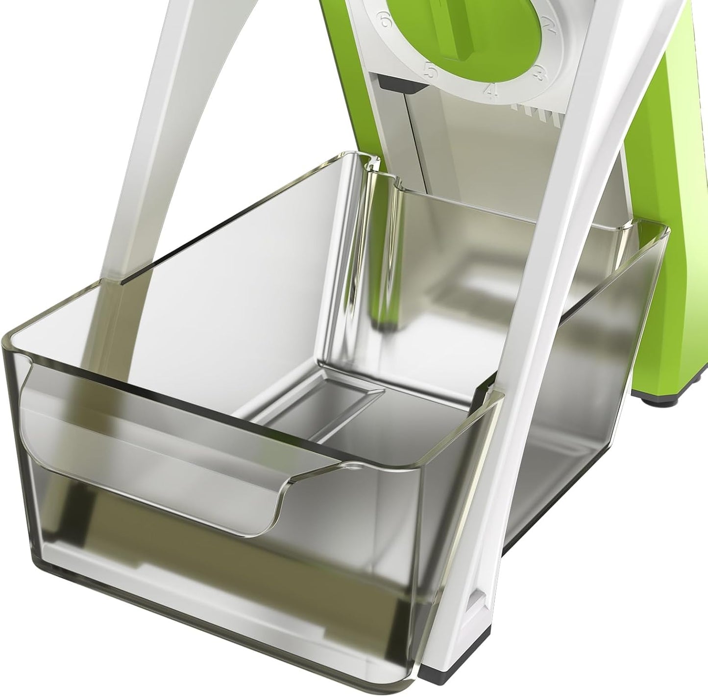 5 in 1 Safe Vegetable Mandoline Slicer for Kitchen, Adjustable Thickness | Safe Mandoline Slicer for Kitchen, Easy to Clean/Storage, Potato Slicing, Strips, Shredding, Dicing, Chop, Cleaning brush