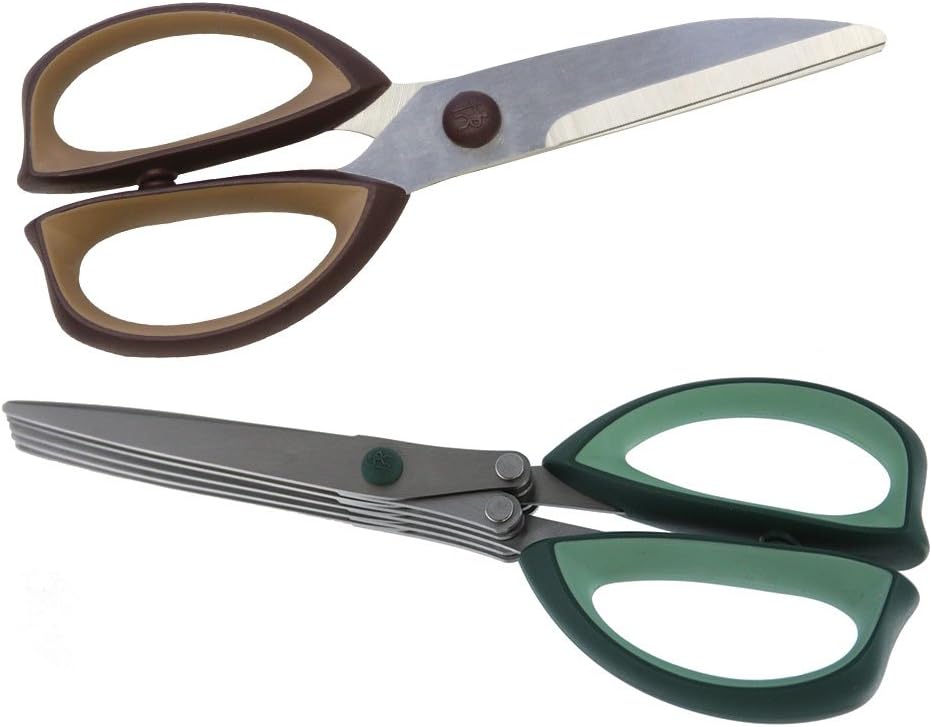 Kitchen Shears for Herbs, 2-pc, Dishwasher Safe, Heavy Duty, Stainless Steel, Take A Part Shears
