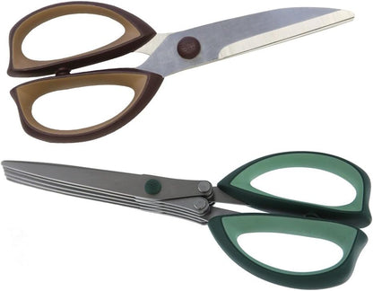 Kitchen Shears for Herbs, 2-pc, Dishwasher Safe, Heavy Duty, Stainless Steel, Take A Part Shears