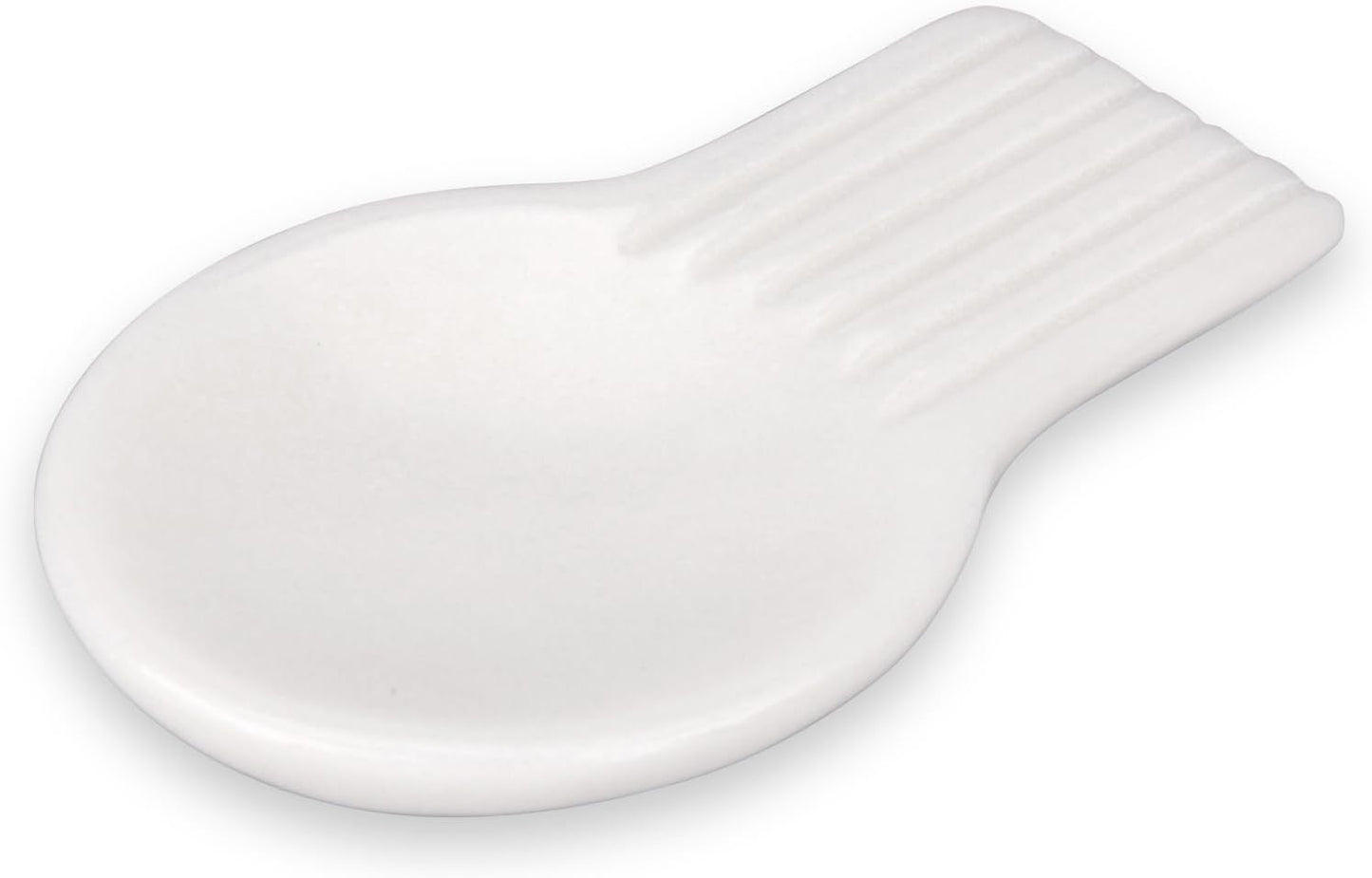 Marble Spoon Rest, Viva Jade, 4 * 6.5 | For Kitchen Stove Countertop, Marble Utensil Holder, for Spatula, Ladle, Fork