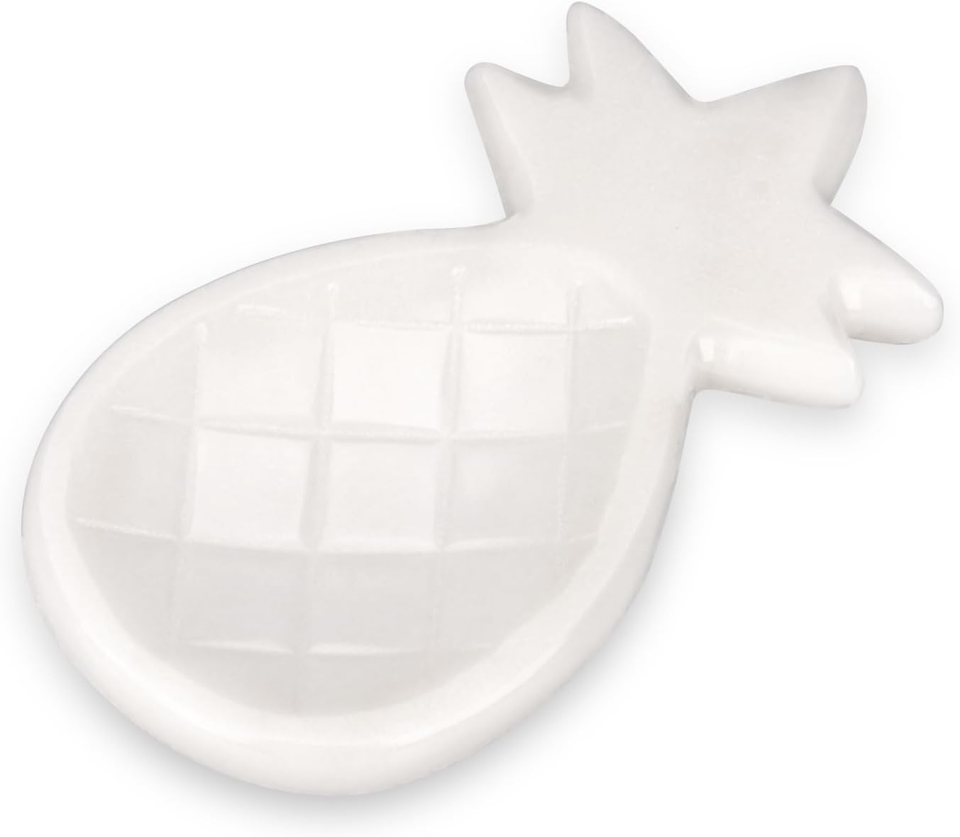 Marble Spoon Rest, Viva Jade, 4 * 6.5 | For Kitchen Stove Countertop, Marble Utensil Holder, for Spatula, Ladle, Fork
