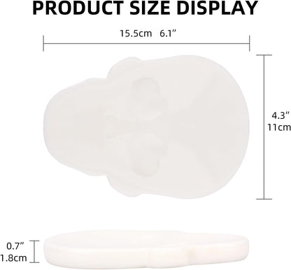 Marble Spoon Rest, Viva Jade, 4 * 6.5 | For Kitchen Stove Countertop, Marble Utensil Holder, for Spatula, Ladle, Fork
