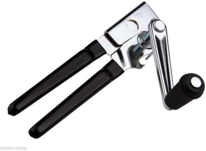 Commercial Easy Crank Can Opener Heavy Duty - Ergonomic Design