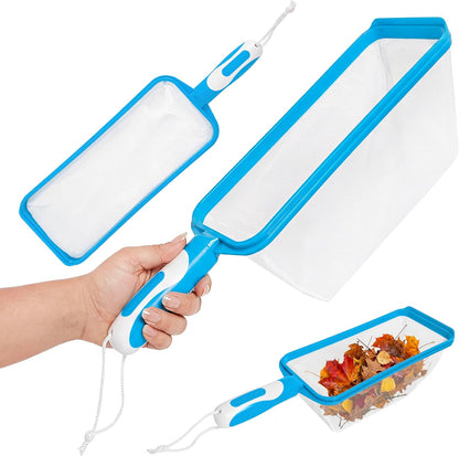 The Skimmie Swim-N-Scoop in-Pool Handheld Skimmer Net for Scooping Debris, Leaves, and Bugs While Swimming