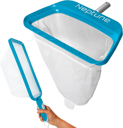 The Skimmie Swim-N-Scoop in-Pool Handheld Skimmer Net for Scooping Debris, Leaves, and Bugs While Swimming