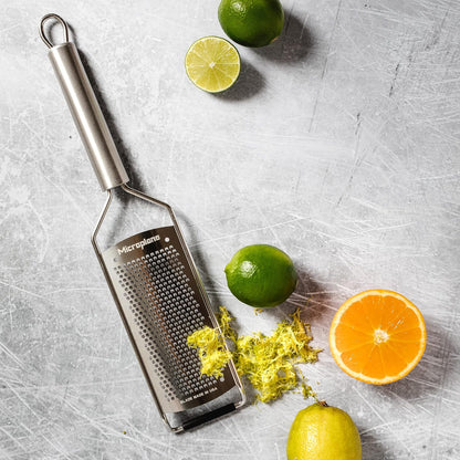 Professional Series Kitchen Grater Large Shaver for Hard Cheese, Chocolate and Truffle with Stainless Steel Blades - Made in USA