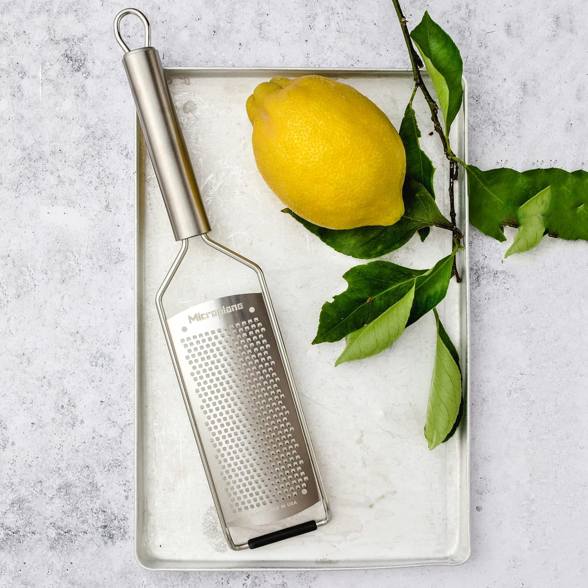 Professional Series Kitchen Grater Large Shaver for Hard Cheese, Chocolate and Truffle with Stainless Steel Blades - Made in USA