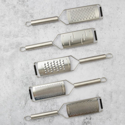 Professional Series Kitchen Grater Large Shaver for Hard Cheese, Chocolate and Truffle with Stainless Steel Blades - Made in USA
