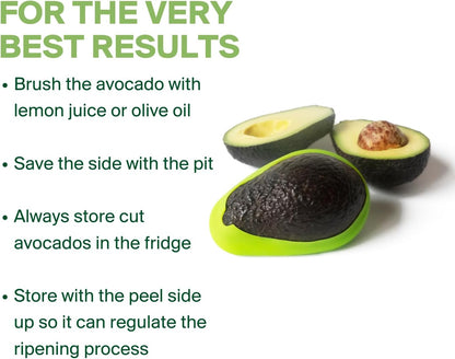Avocado Hugger Single Pack - Keep Avocados Fresh with Patented Hug Design, BPA Free Food Grade Silicone Avocado Saver, Airtight Seal, Dishwasher Safe, Smart Storage Solution
