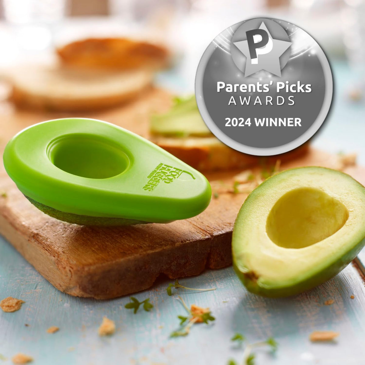 Avocado Hugger Single Pack - Keep Avocados Fresh with Patented Hug Design, BPA Free Food Grade Silicone Avocado Saver, Airtight Seal, Dishwasher Safe, Smart Storage Solution