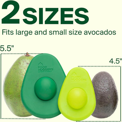 Avocado Hugger Single Pack - Keep Avocados Fresh with Patented Hug Design, BPA Free Food Grade Silicone Avocado Saver, Airtight Seal, Dishwasher Safe, Smart Storage Solution