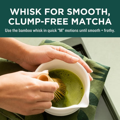 Jade Leaf Traditional Matcha Whisk Set