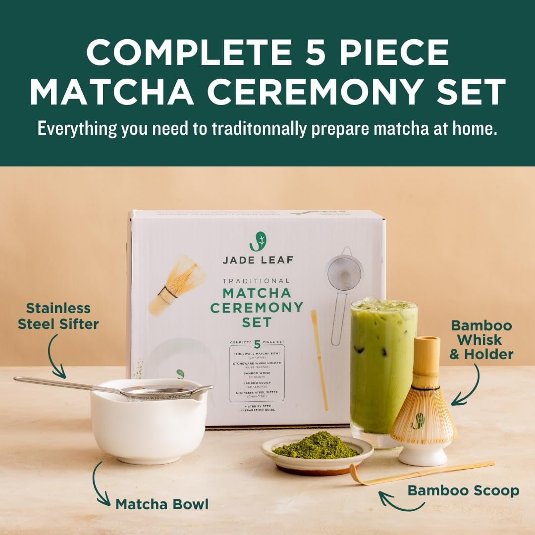 Jade Leaf Traditional Matcha Whisk Set