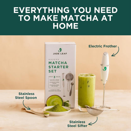 Jade Leaf Traditional Matcha Whisk Set