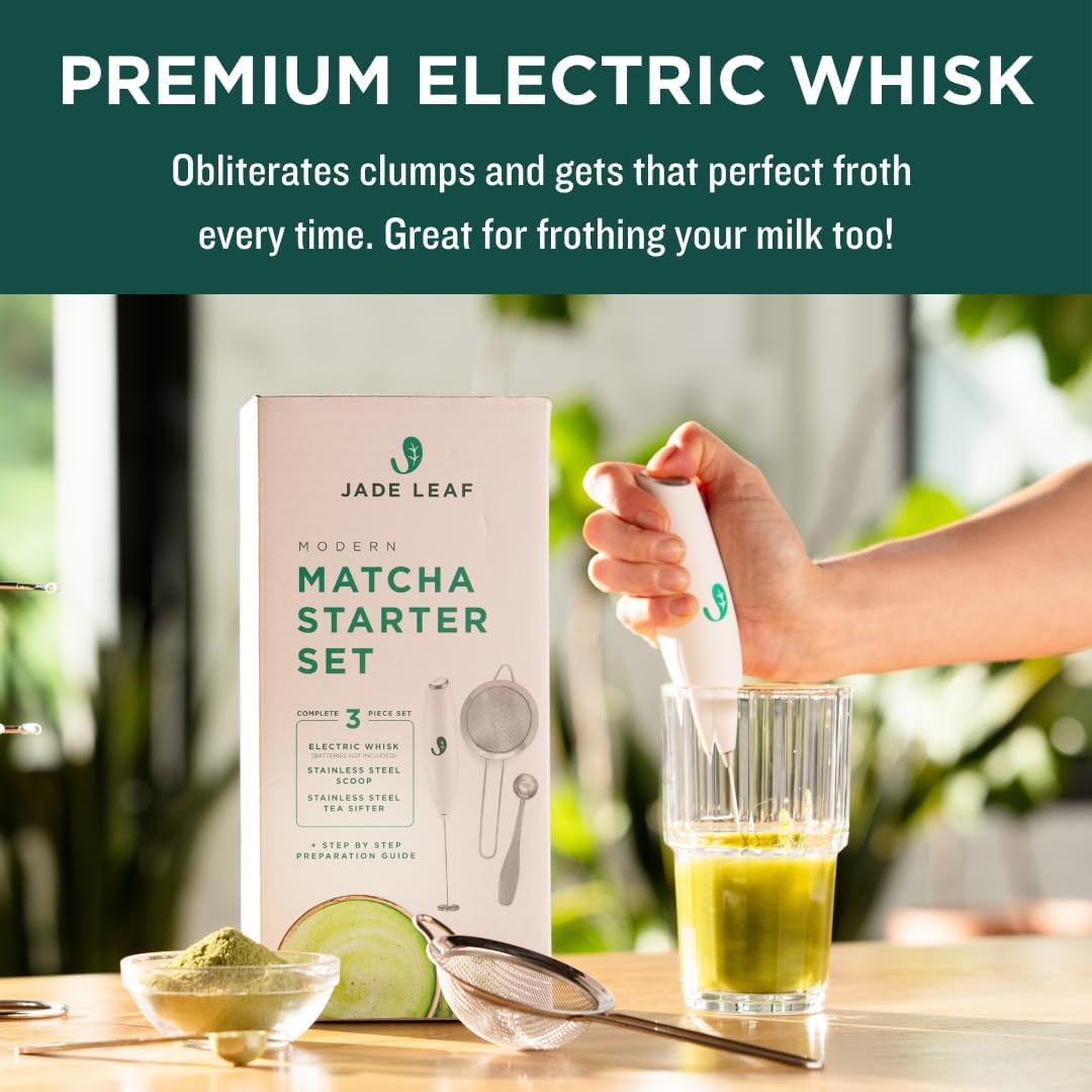 Jade Leaf Traditional Matcha Whisk Set