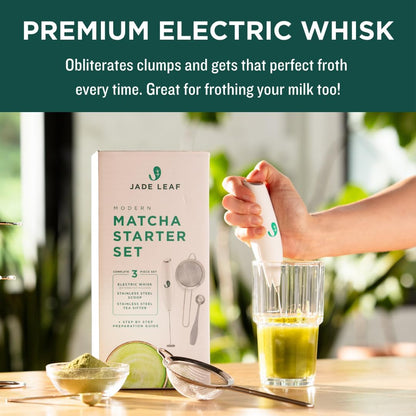 Jade Leaf Traditional Matcha Whisk Set