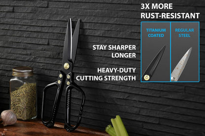 Kitchen Scissors Heavy-Duty Utility Come-Apart Kitchen Shears - Ultra Sharp