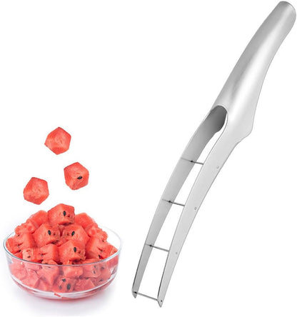 Wtermelon Cutter Slicer Cut Watermelon Into Cubes Knife Melon Baller for Kitchen Gadgets Useful Cool Tool 305 stainless steel 2024 New Creative Trends Kitchen Gadgets