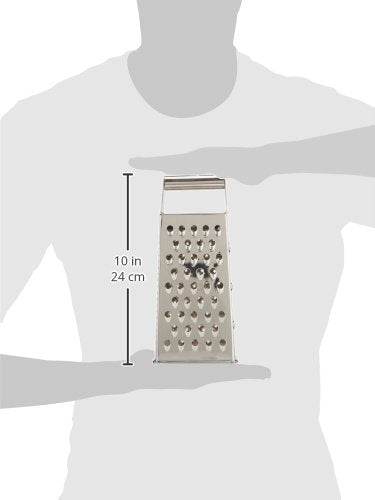Tapered Box Grater, 4" x 3" x 9", S/S