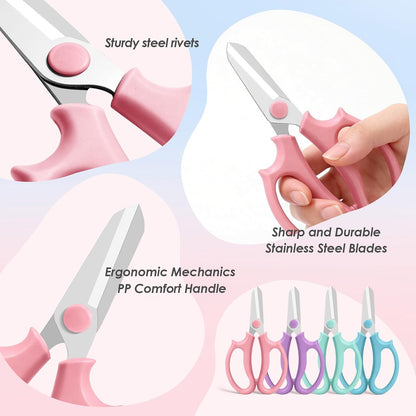 Flower Scissors, Stainless Steel Floral Scissors (Standard)