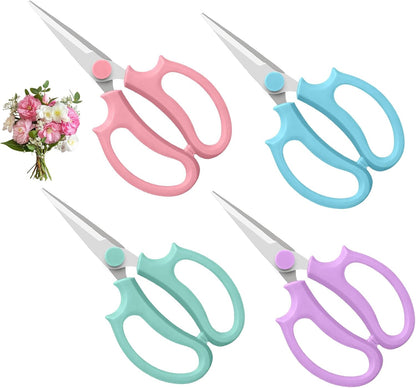 Flower Scissors, Stainless Steel Floral Scissors (Standard)