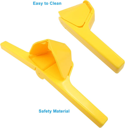 Effortless Lime Juicer, Manual Hand Juicer, Yellow